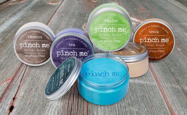 Various Pinch Me Therapy Dough Tins