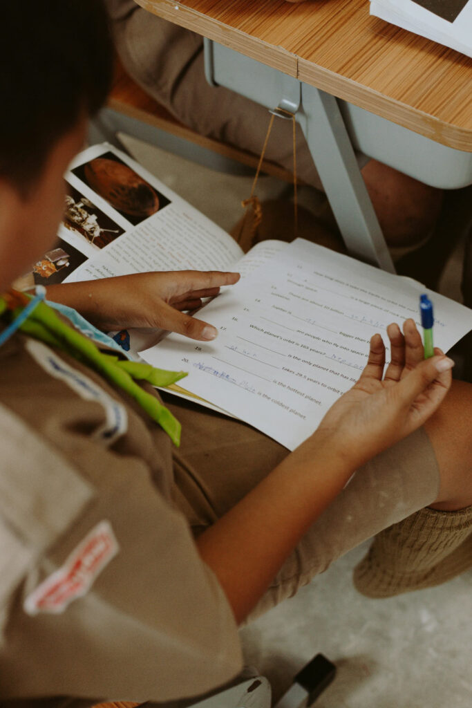 Psychoeducational Testing at Behaved Brain Wellness Center in Bergen County, New Jersey. Child taking a psychological test.